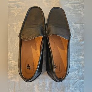 J Ferrar men’s black dress shoes size 12
